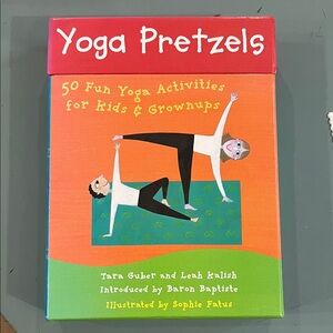 Yoga Pretzels Activity Cards for Kids